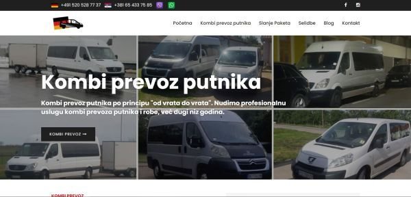 Kombi prevoz Nemacka