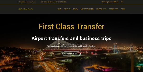 First class transfer