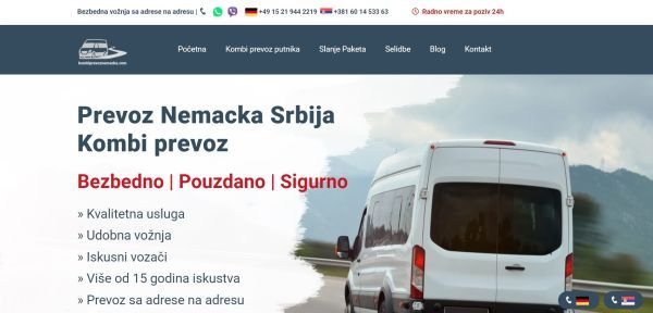 Kombi prevoz Nemacka